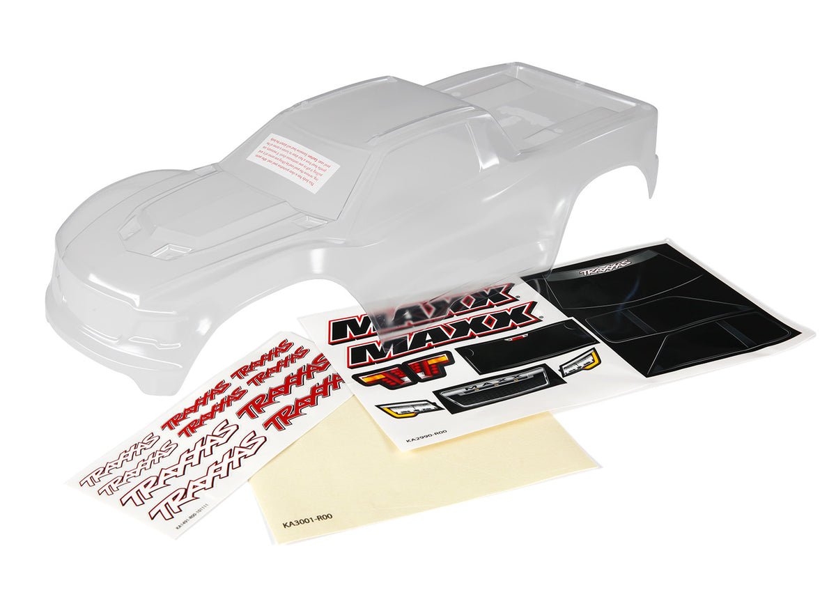 Traxxas 8911 — Traxxas 8911 Maxx Clear Body