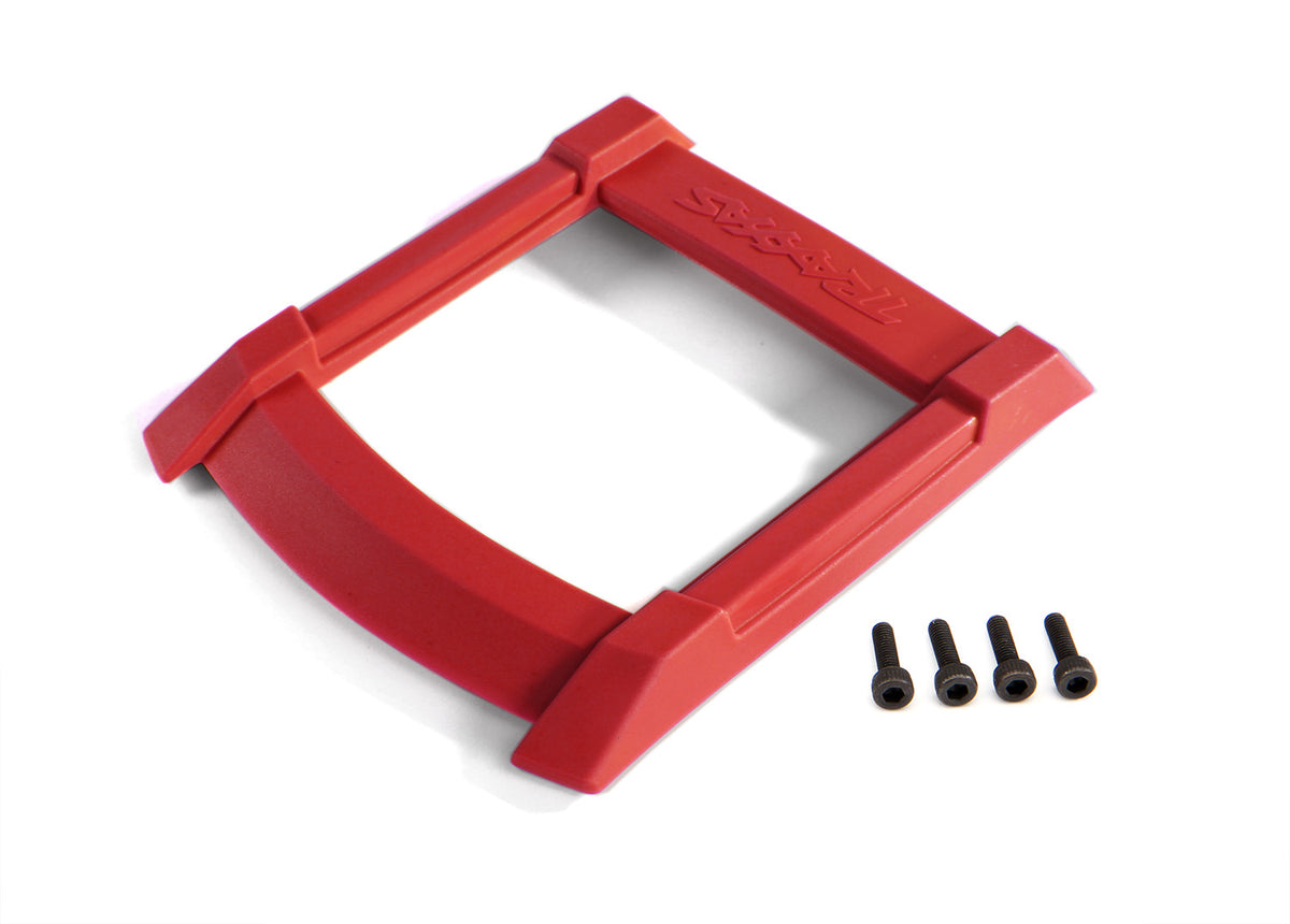 Traxxas 8917R — Traxxas 8917R Maxx Red Roof Skid Plate with Hardware