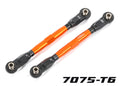 Traxxas 8948A — Traxxas 8948A TUBES 88 mm Orange Aluminum Toe Links (2)