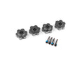 Traxxas 8956-GRAY — Traxxas 8956-GRAY 17 mm Gray Aluminum Hex Wheel Hubs (2)