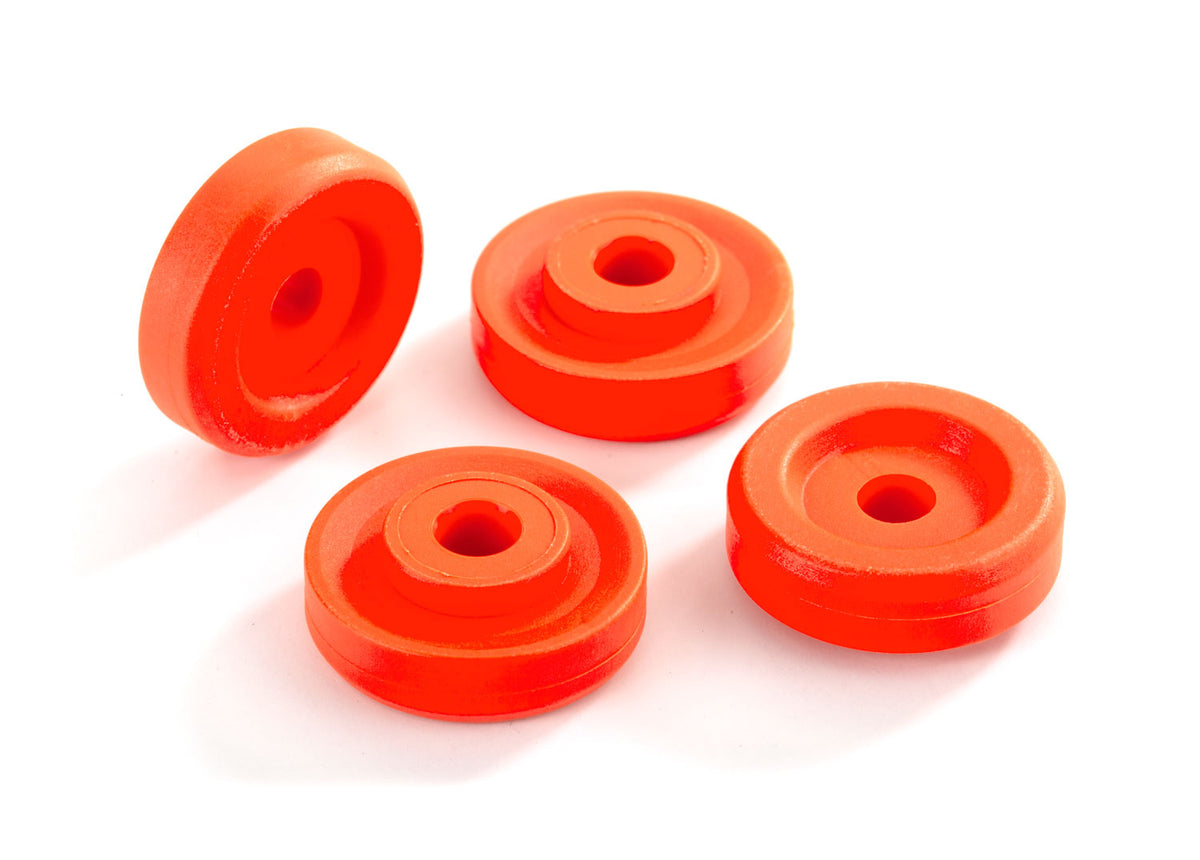 Traxxas 8957T — Traxxas 8957T Orange Wheel Washers (4)