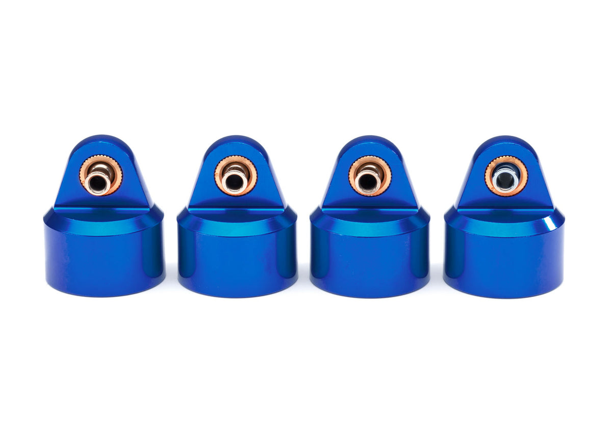 Traxxas 8964X — Traxxas 8964X Blue Aluminum GT-Maxx Shock Caps (4)