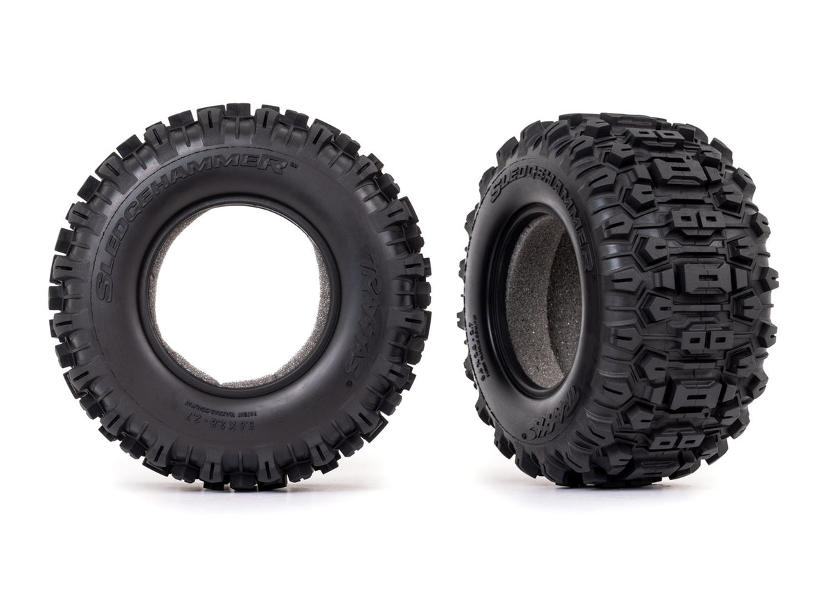Traxxas 8974 — Traxxas 8974 Sledgehammer 2.8" Tires w/ Foam Inserts (2)