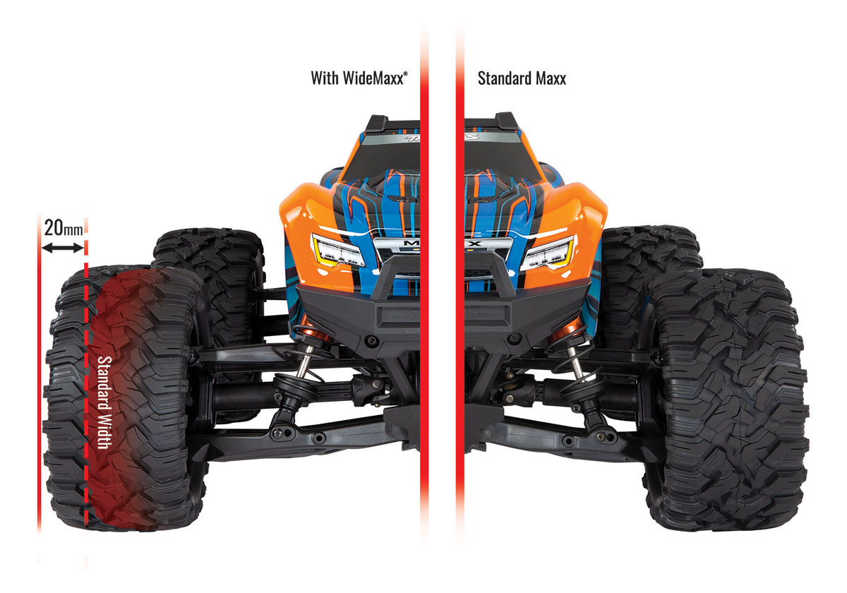 Traxxas 8995 — Traxxas 8995 Black WideMaxx Suspension Kit