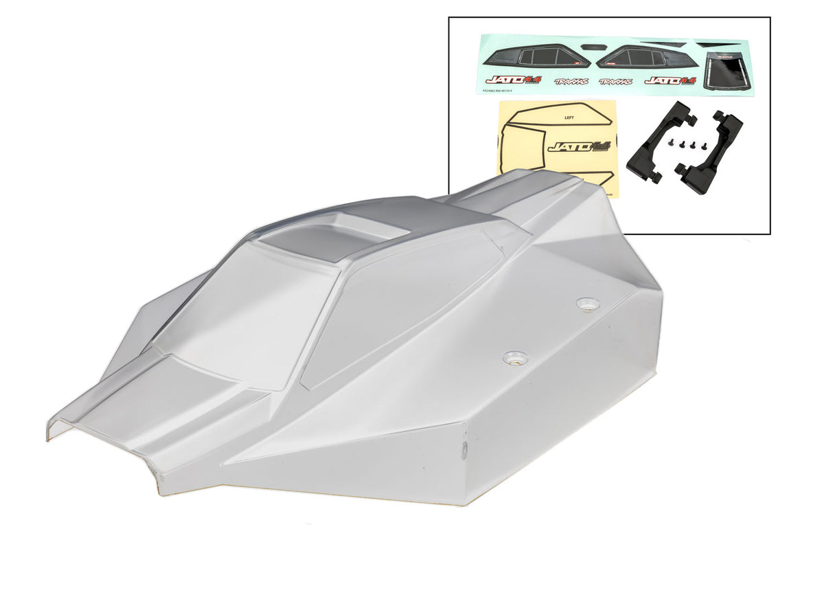 Traxxas 9018 — Traxxas 9018 Jato 4X4 Clear Body