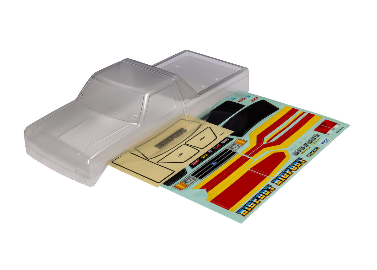 Traxxas 9020 — Traxxas 9020 BIGFOOT No. 8 4X4 Clear Body