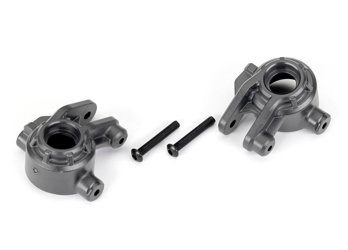 Traxxas 9037-GRAY — Traxxas 9037-GRAY Gray Extreme Heavy-Duty Steering Blocks (2)