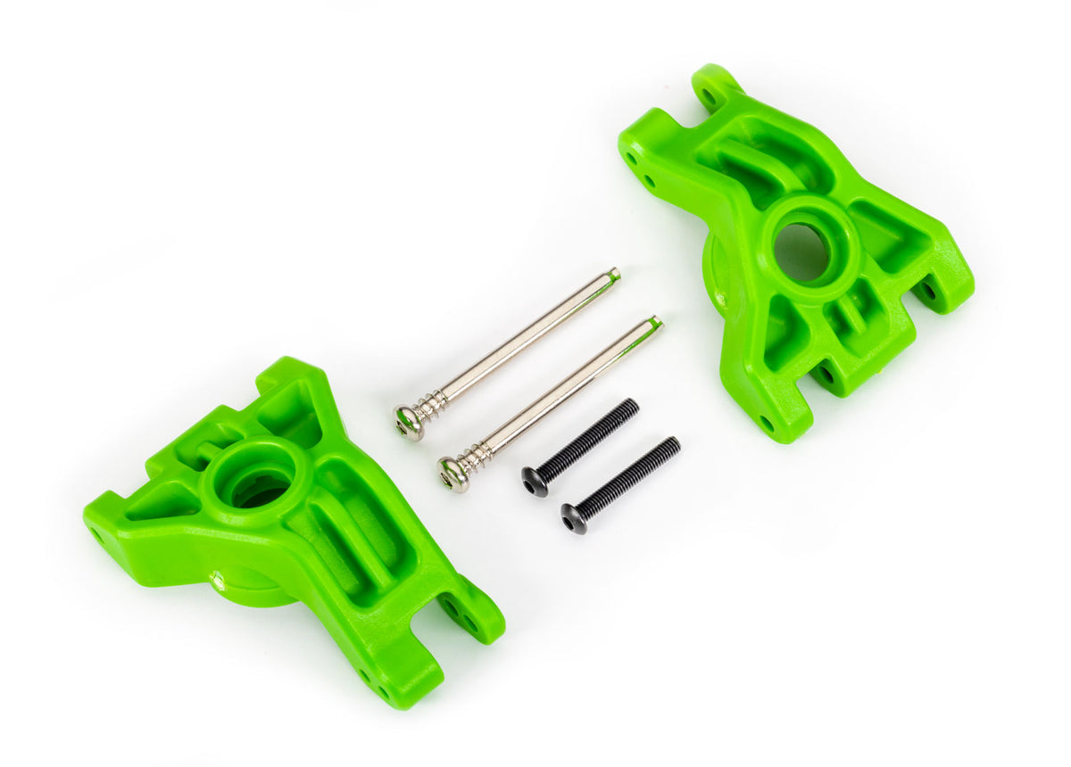 Traxxas 9050G — Traxxas 9050G Green Extreme HD Stub Axle Carriers & Hardware (L&R)