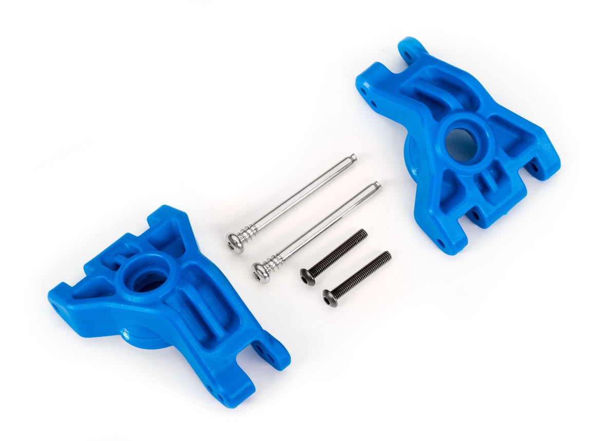Traxxas 9050X — Traxxas 9050X Blue Extreme HD Stub Axle Carriers & Hardware (L&R)