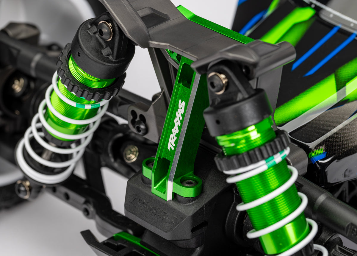 Traxxas 9061-GRN — Traxxas 9061-GRN Green Aluminum Front Shock Tower Brace