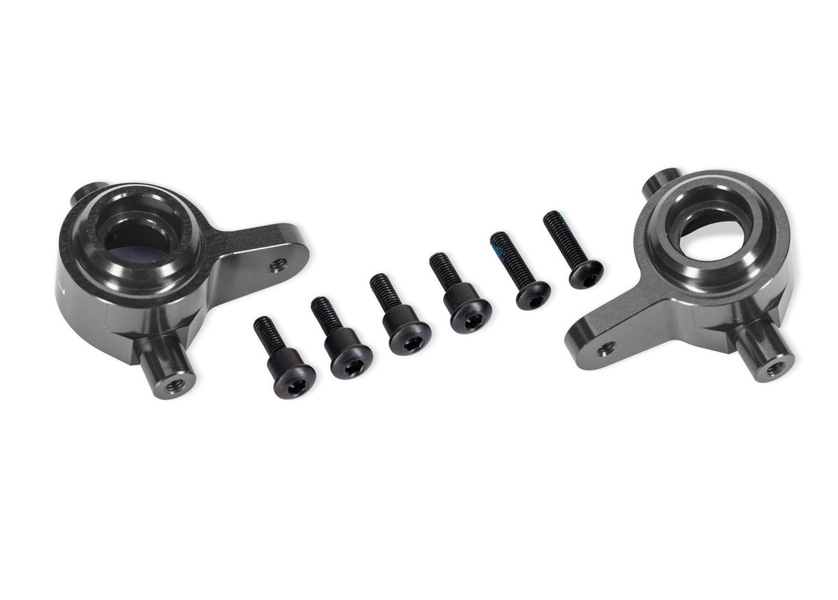 Traxxas 9064-GRAY — Traxxas 9064-GRAY Gray Aluminum Steering Blocks (L&R)