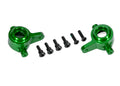 Traxxas 9064-GRN — Traxxas 9064-GRN Green Aluminum Steering Blocks (L&R)