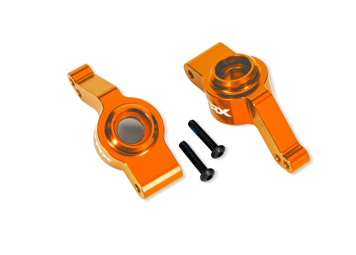 Traxxas 9065-ORNG — Traxxas 9065-ORNG Orange Aluminum Stub Axle Carriers (L&R)
