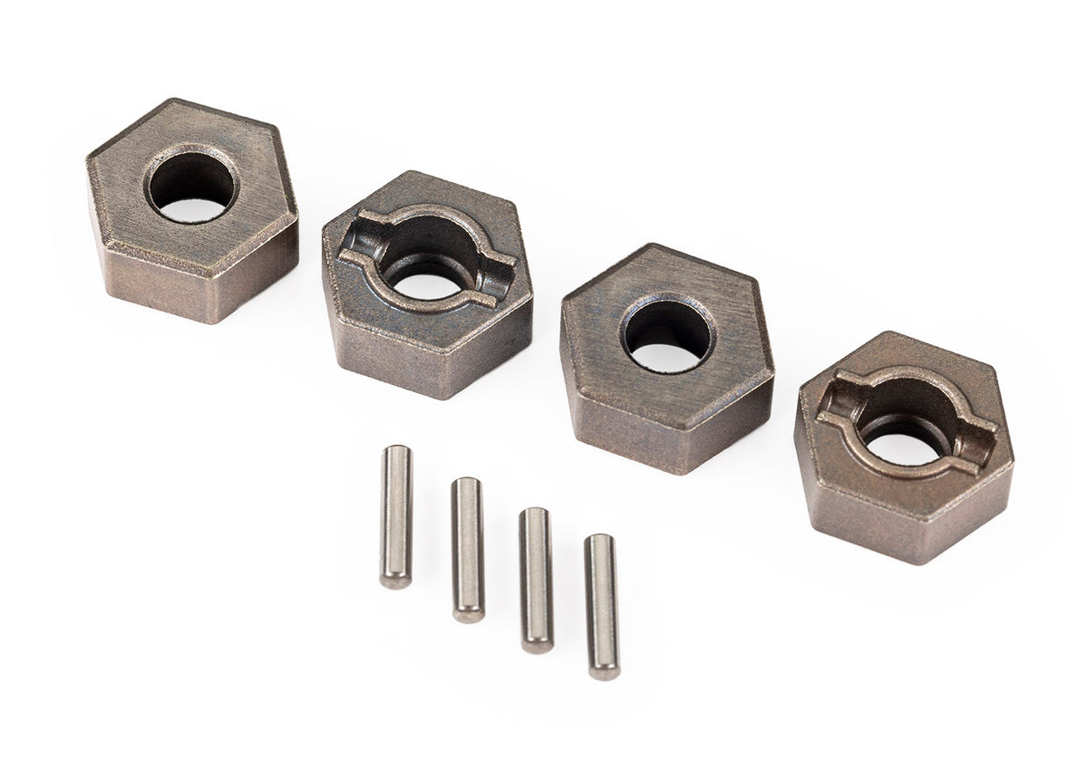 Traxxas 9069 — Traxxas 9069 Extreme Heavy-Duty 12 mm Steel Wheel Hubs (4)