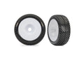 Traxxas 9074-WHT — Traxxas 9074-WHT 3.0" White Dished Wheels w/ Response Pro Tires (2)