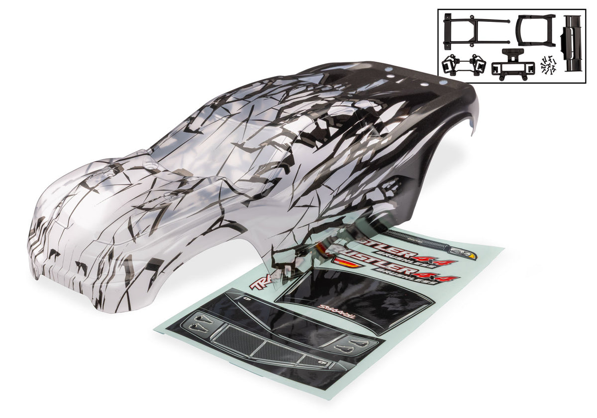 Traxxas 9077X — Traxxas 9077X Rustler 4X4 Clipless ProGraphix Body