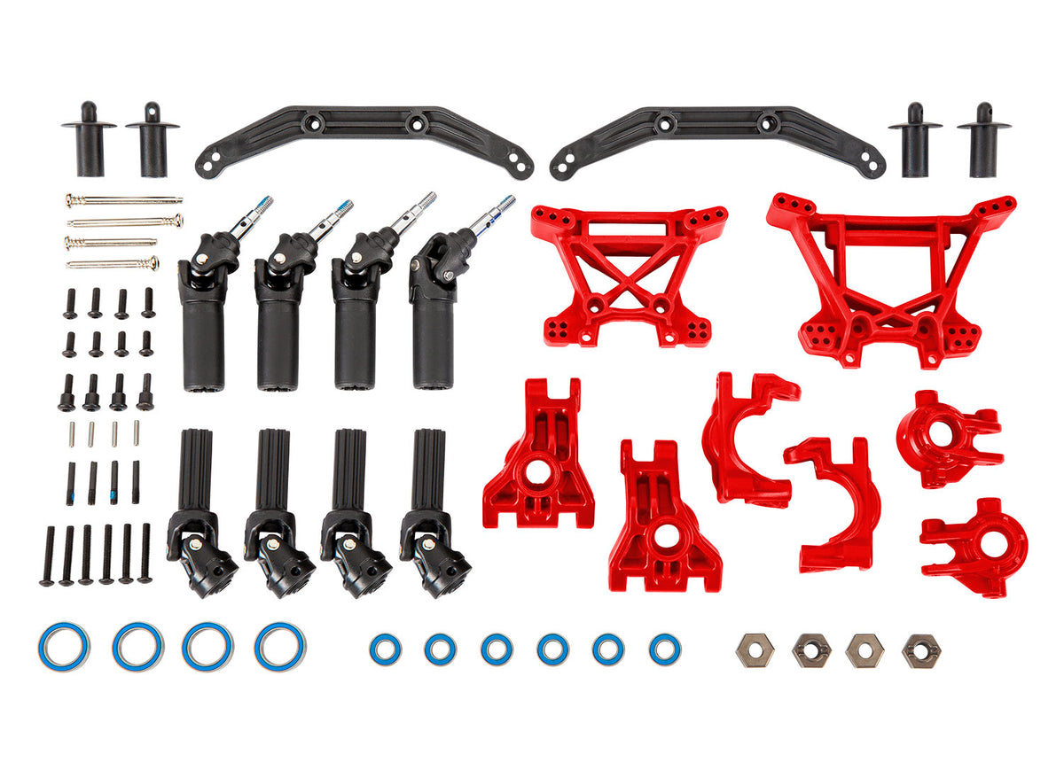 Traxxas 9080R — Traxxas 9080R Red Extreme Heavy-Duty Upgrade Kit
