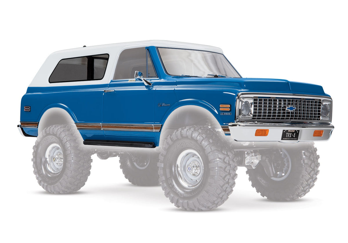 Traxxas 9111X — Traxxas 9111X TRX-4 1972 Chevrolet Blazer Blue Body Kit