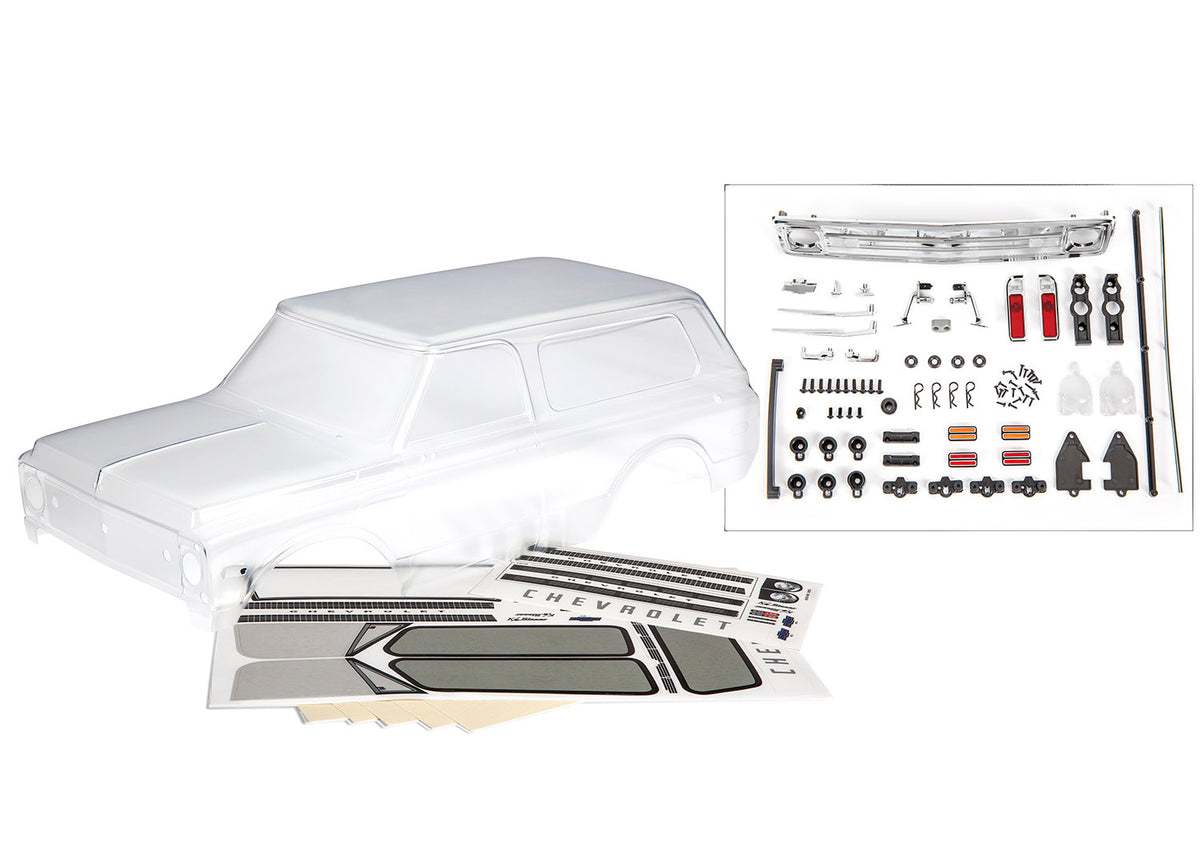 Traxxas 9112 — Traxxas 9112 TRX-4 1969 Chevrolet Blazer Clear Body