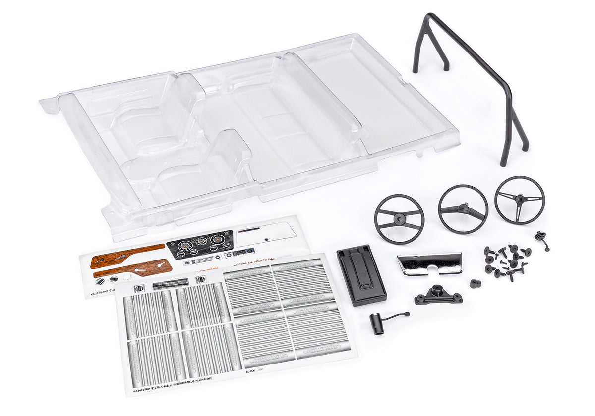 Traxxas 9114 — Traxxas 9114 TRX-4 Chevrolet Blazer Clear Interior