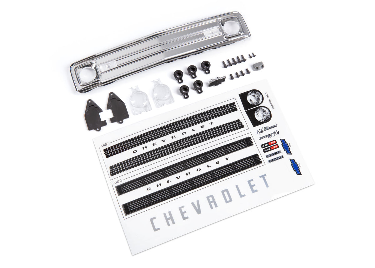 Traxxas 9123 — Traxxas 9123 TRX-4 1969 Chevrolet Blazer Chrome Grille