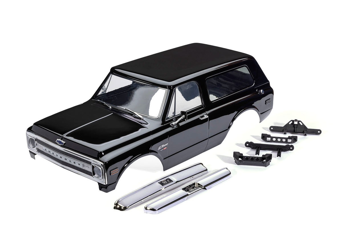 Traxxas 9131-BLK — Traxxas 9131-BLK TRX-4 1969 Chevrolet Blazer Black Clipless Body