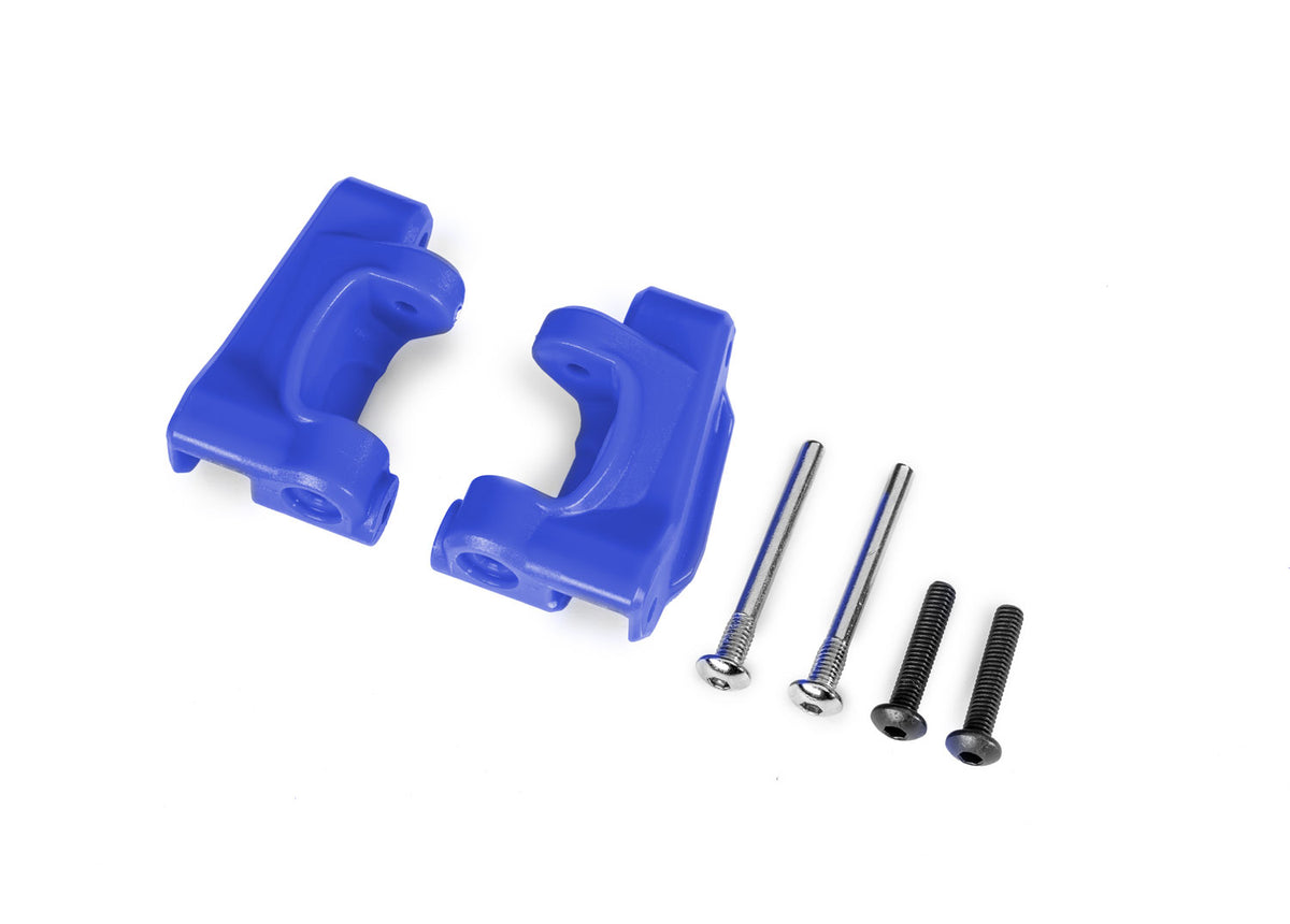 Traxxas 9135-BLUE — Traxxas 9135-BLUE Blue Extreme Heavy-Duty Caster Blocks (L&R)
