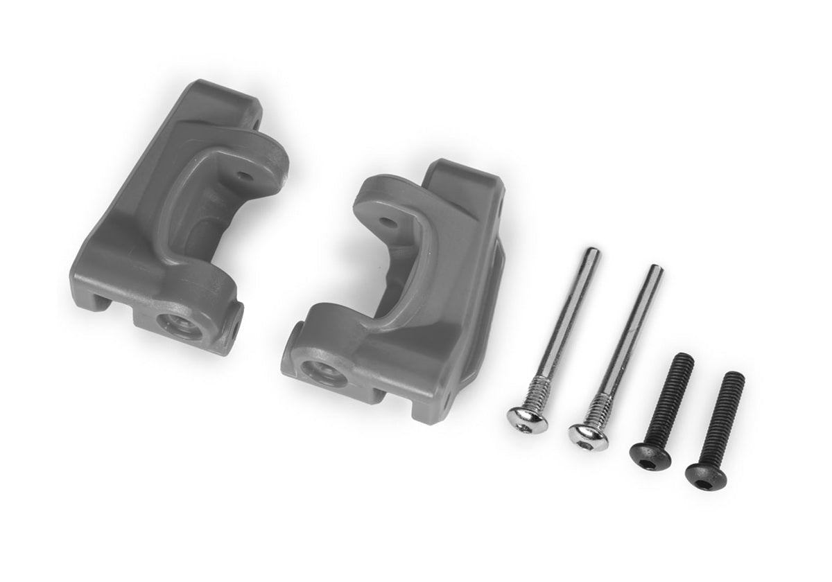 Traxxas 9136-GRAY — Traxxas 9136-GRAY Gray Extreme Heavy-Duty Caster Blocks (L&R)