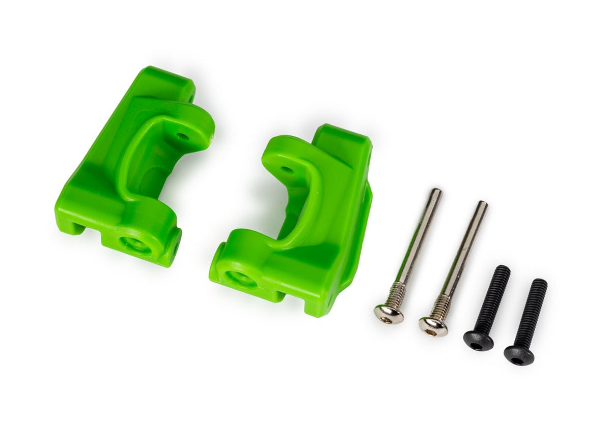 Traxxas 9136-GRN — Traxxas 9136-GRN Green Extreme Heavy-Duty Caster Blocks (L&R)