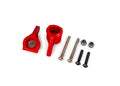 Traxxas 9137-RED — Traxxas 9137-RED Red Extreme Heavy-Duty Steering Blocks (L&R)