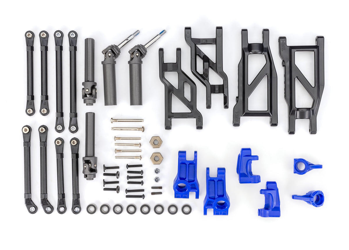 Traxxas 9180-BLUE — Traxxas 9180-BLUE Blue Extreme HD Driveline and Suspension Upgrade Kit