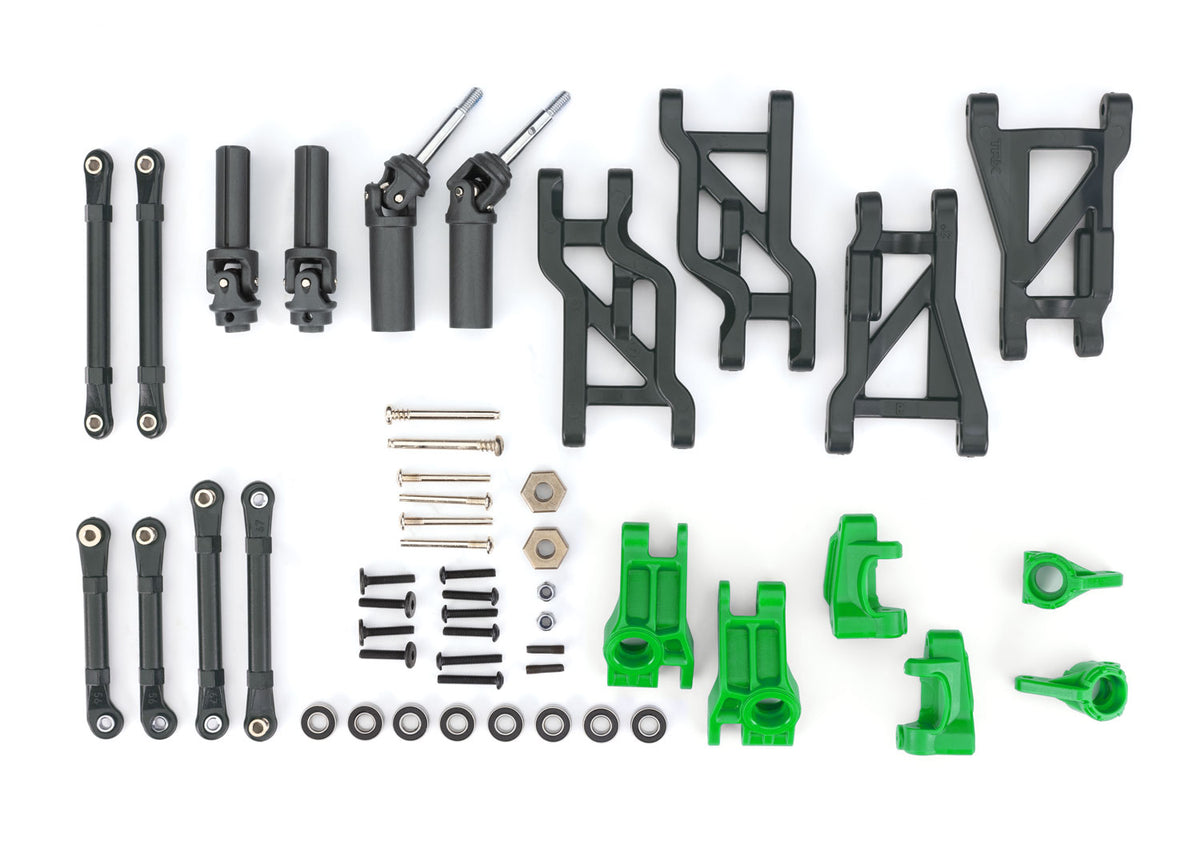Traxxas 9182-GRN — Traxxas 9182-GRN Green Extreme HD Driveline and Suspension Upgrade Kit