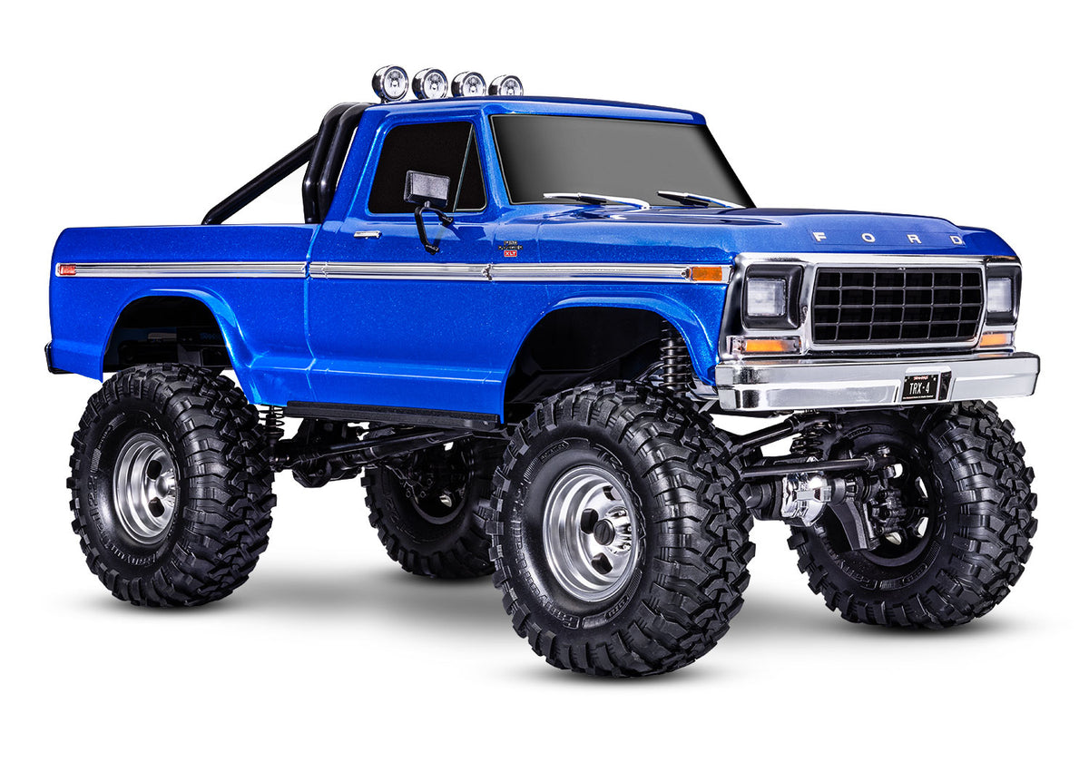 Traxxas 92046-4-BLUE — Traxxas 92046-4-BLUE TRX-4 Ford F-150 High Trail Edition