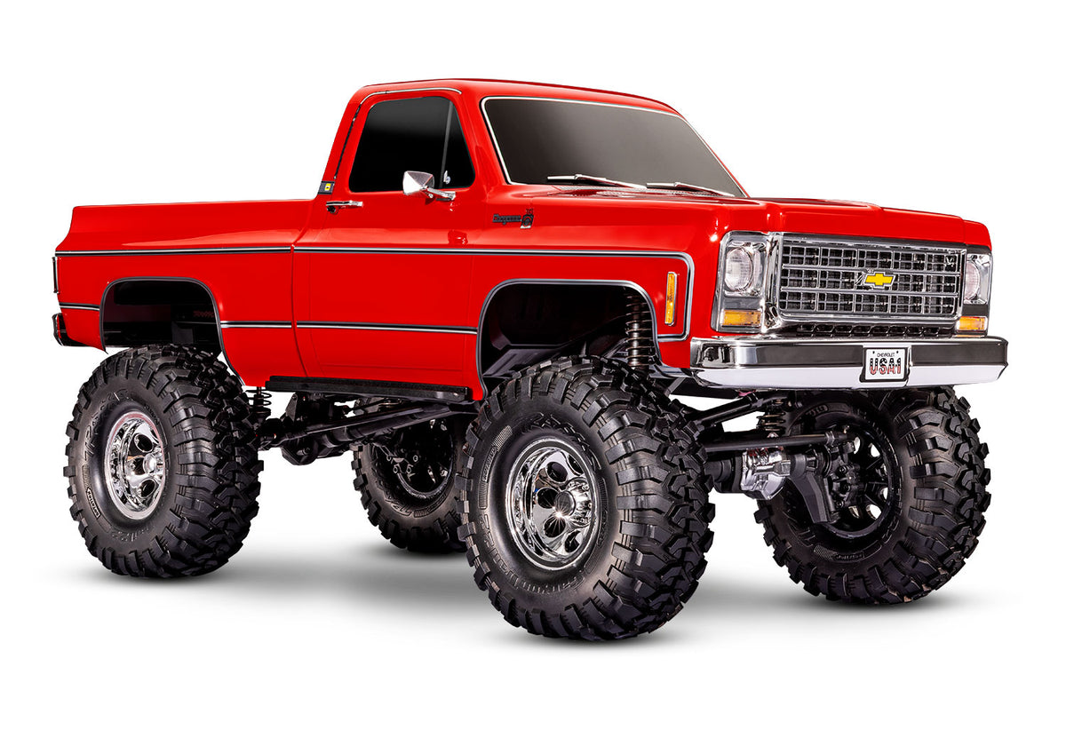 Traxxas 92056-4-RED — Traxxas 92056-4-RED TRX-4 Chevrolet K10 High Trail Edition