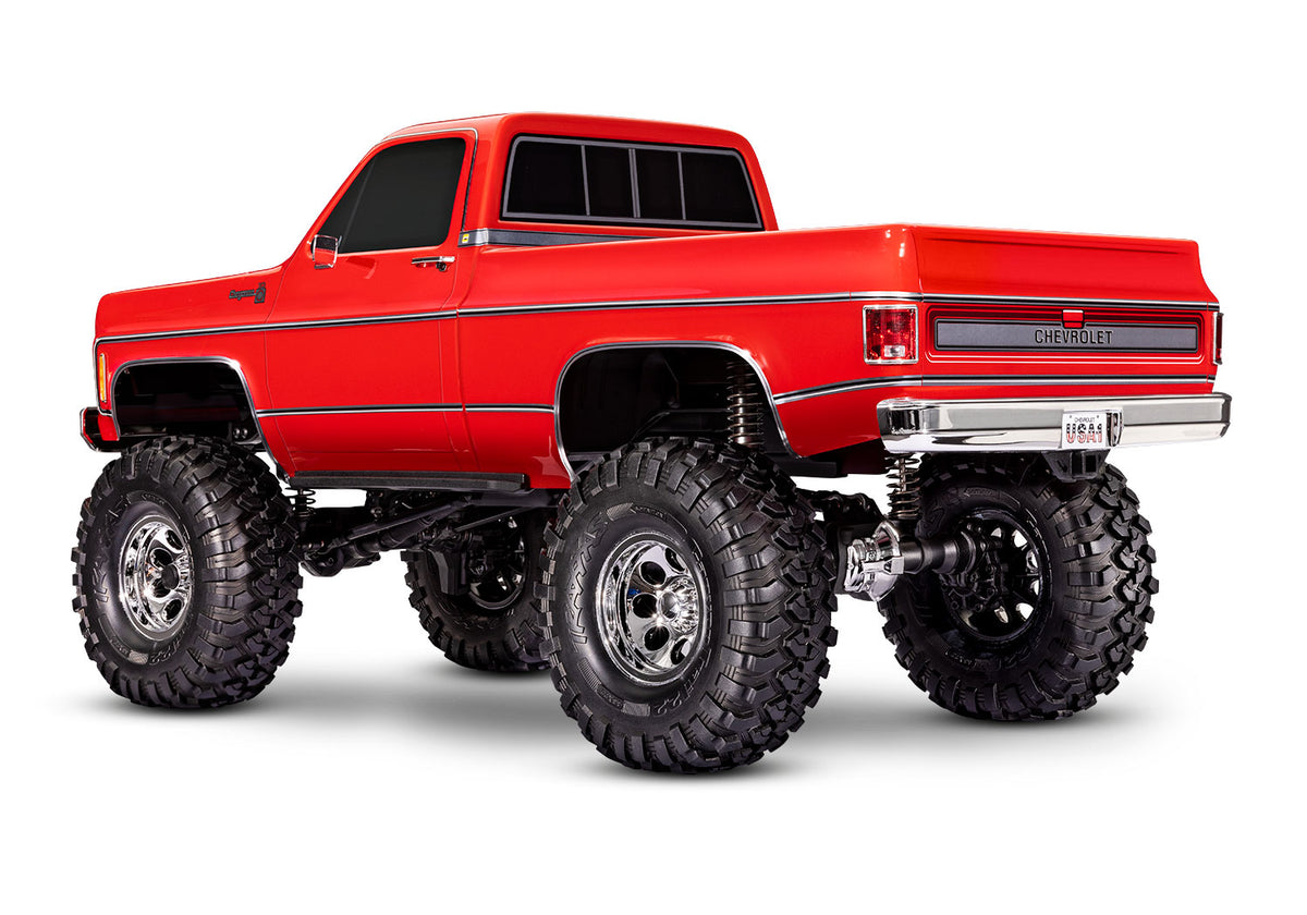 Traxxas 92056-4-RED — Traxxas 92056-4-RED TRX-4 Chevrolet K10 High Trail Edition
