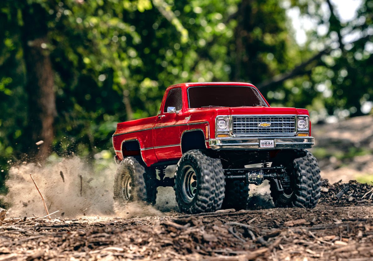 Traxxas 92056-4-RED — Traxxas 92056-4-RED TRX-4 Chevrolet K10 High Trail Edition