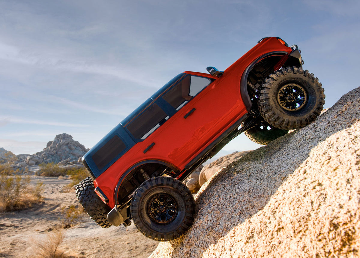 Traxxas 92076-4-RED — Traxxas 92076-4-RED TRX-4 Ford Bronco