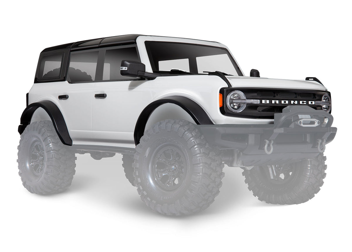 Traxxas 9211L — Traxxas 9211L TRX-4 Ford Bronco Oxford White Body