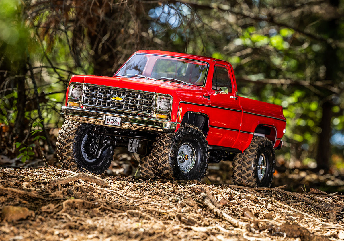 Traxxas 92154-4-RED — Traxxas 92154-4-RED TRX-4 Chevrolet K10