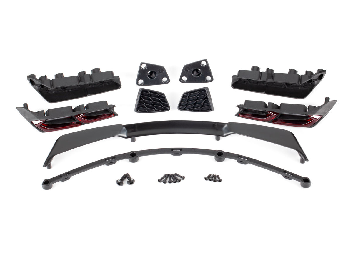 Traxxas 9319 — Traxxas 9319 4-Tec 3.0 Chevrolet Corvette Rear Body Accessories