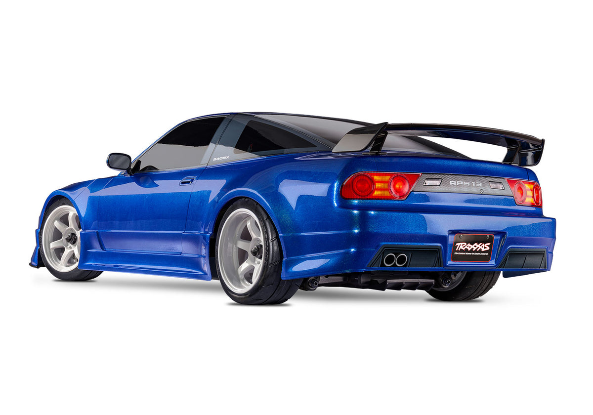 Traxxas 93424-4-BLUE — Traxxas 93424-4-BLUE 4-Tec 2.0 Nissan 240SX Brushless
