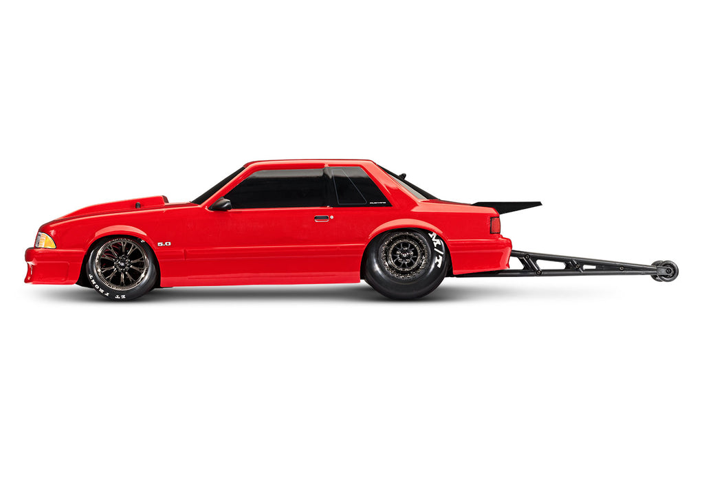Traxxas 94346-74-RED — Traxxas 94346-74-RED Drag Slash Ford Mustang