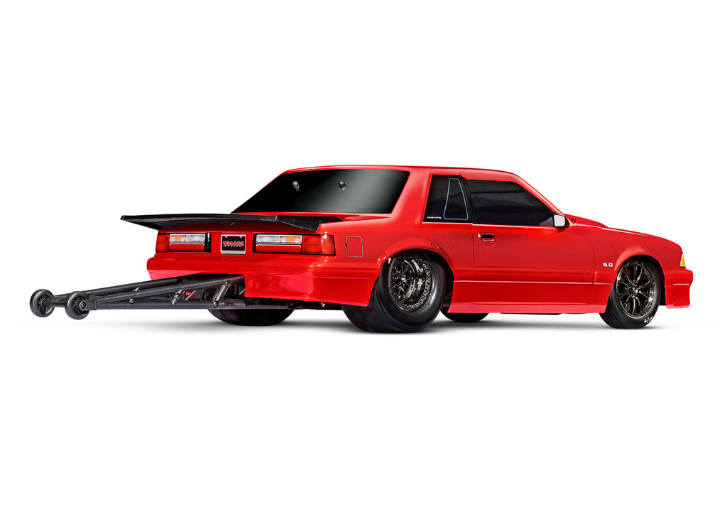 Traxxas 94346-74-RED — Traxxas 94346-74-RED Drag Slash Ford Mustang