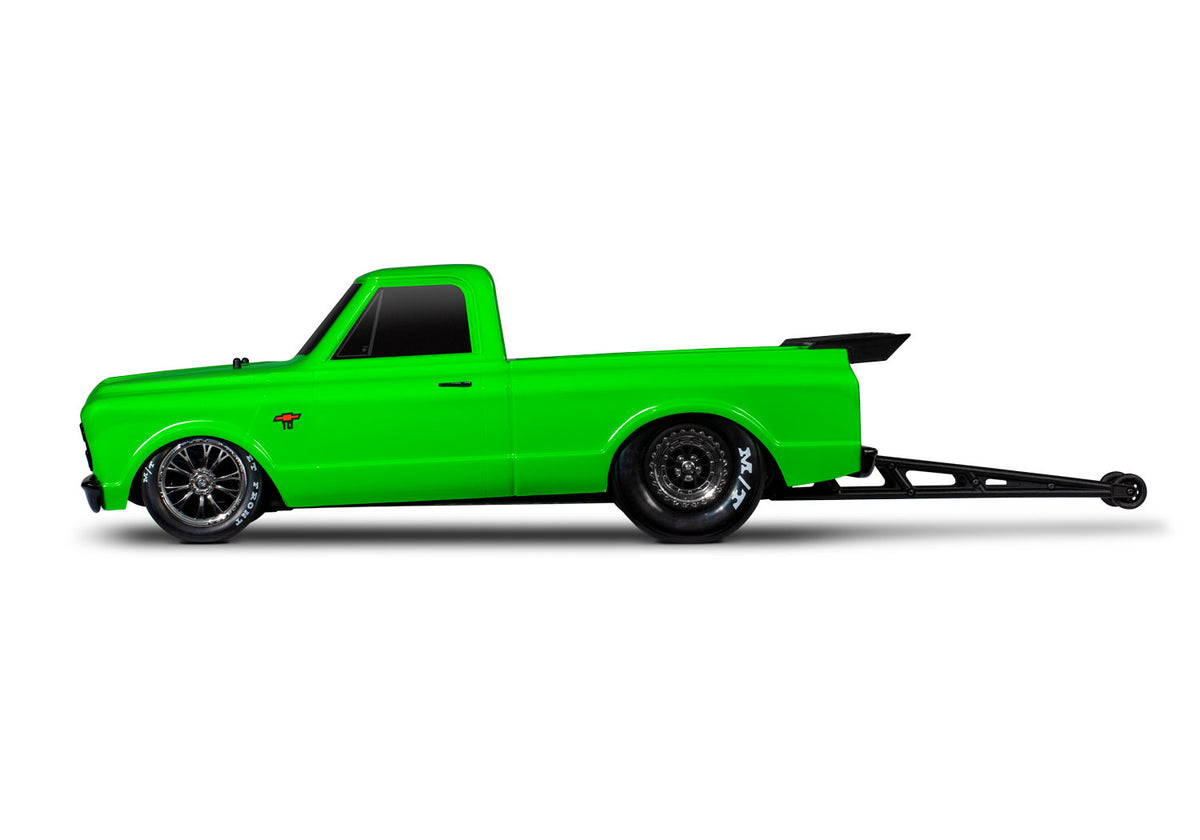 Traxxas 94376-74-GRN — Traxxas 94376-74-GRN Drag Slash Chevrolet C10