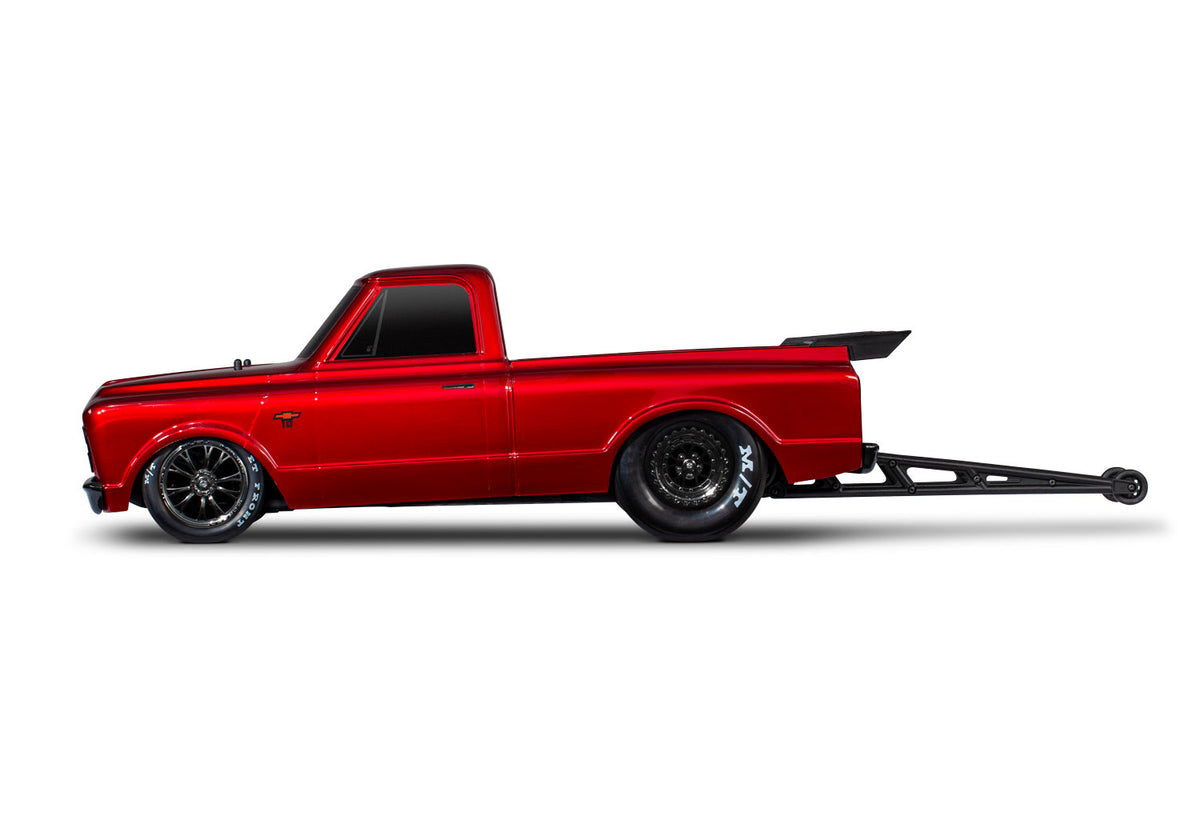 Traxxas 94376-74-RED — Traxxas 94376-74-RED Drag Slash Chevrolet C10