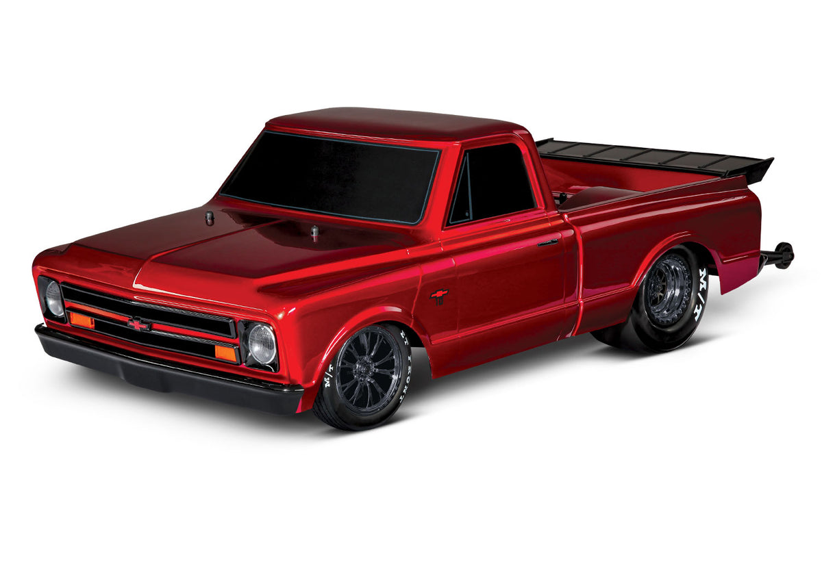 Traxxas 94376-74-RED — Traxxas 94376-74-RED Drag Slash Chevrolet C10