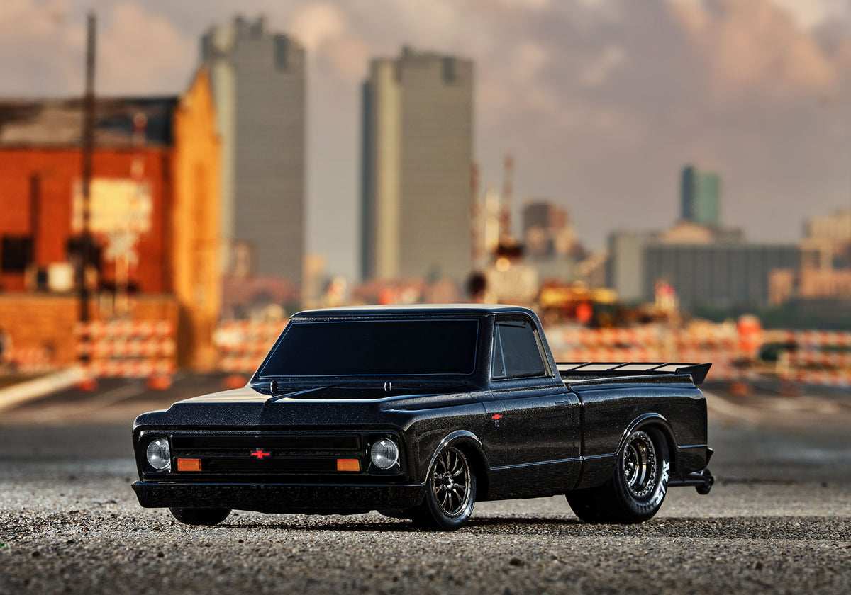 Traxxas 94376-74-BLK — Traxxas 94376-74-BLK Drag Slash Chevrolet C10