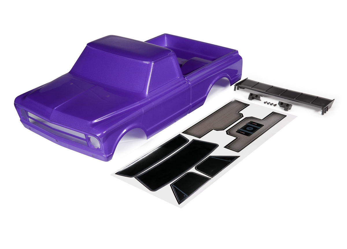 Traxxas 9411P — Traxxas 9411P Chevrolet C10 Drag Slash Purple Body