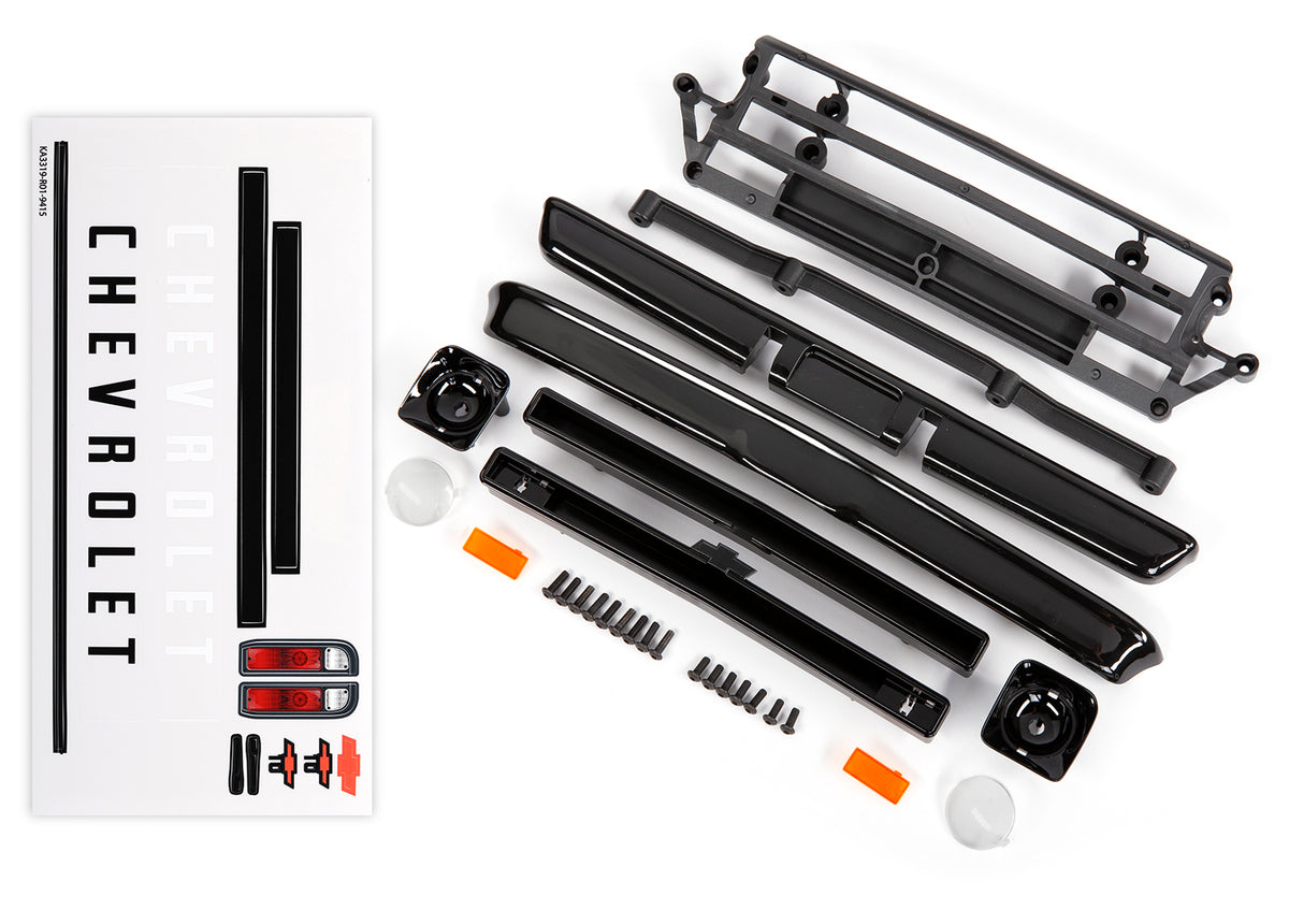 Traxxas 9415 — Traxxas 9415 C10 Drag Slash Black Body Accessories