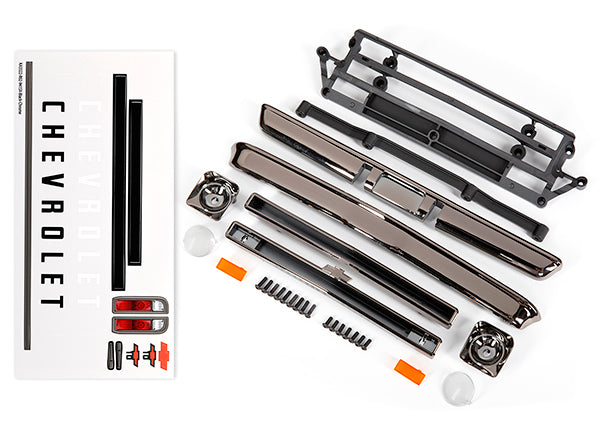 Traxxas 9415X — Traxxas 9415X C10 Drag Slash Black Chrome Body Accessories